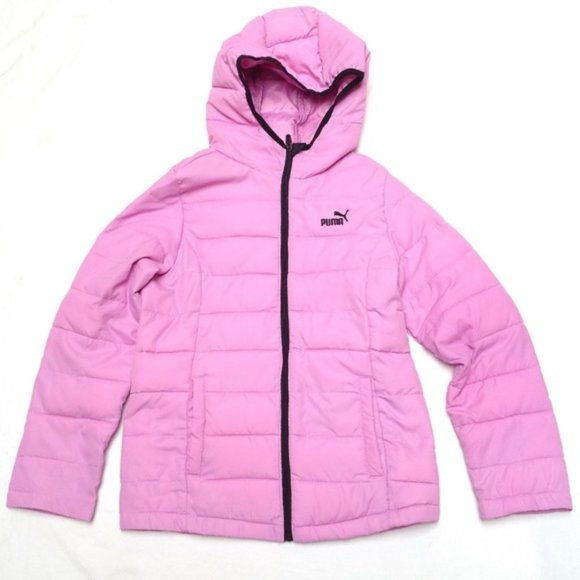 Puma Other - Puma Hooded Lightweight Puffer Jacket Girls Large 12 -14 Fall Winter Comfort